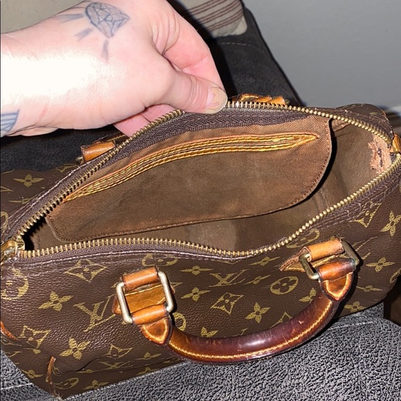 1950 Louis Vuitton speedy 25 VINTAGE - Picture 5 of 5